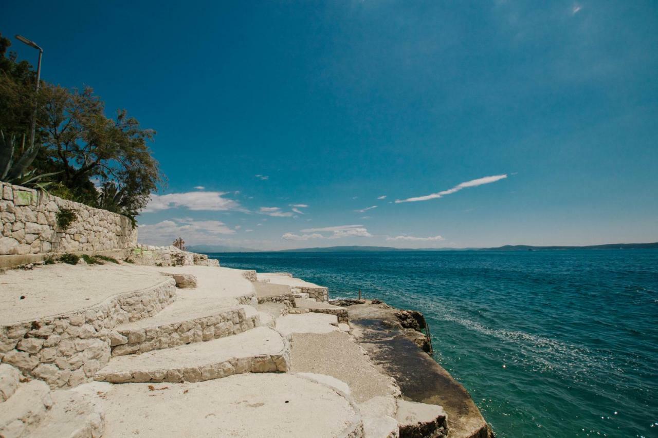 Blue Sea House Apartment Trogir Bagian luar foto